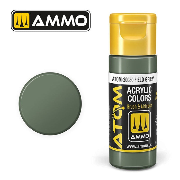 AMMO by Mig Jimenez ATOM-20080 Atom Color Field Grey 20ml