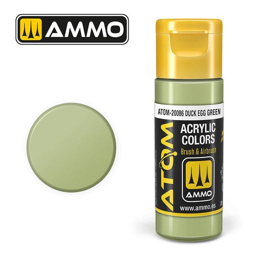 AMMO by Mig Jimenez ATOM-20086 Atom Color Duck Egg Green 20ml (8938436395245)