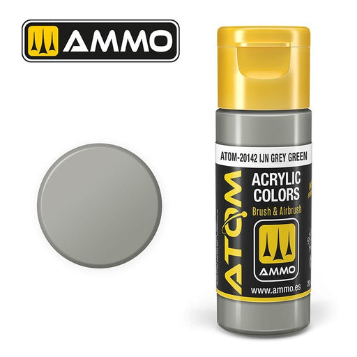 AMMO by Mig Jimenez ATOM-20142 Atom Color Ija Grey Green 20ml (8938440622317)