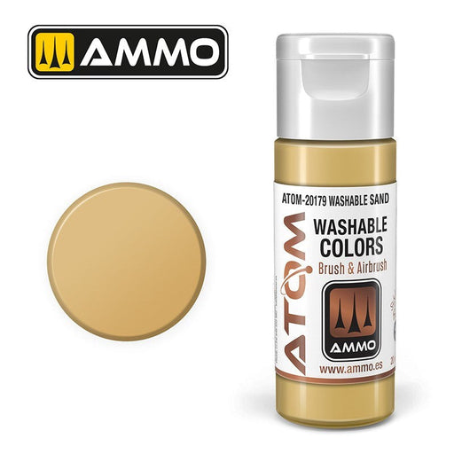 AMMO by Mig Jimenez ATOM-20179 Atom Color Washable Sand 20ml (8938443309293)