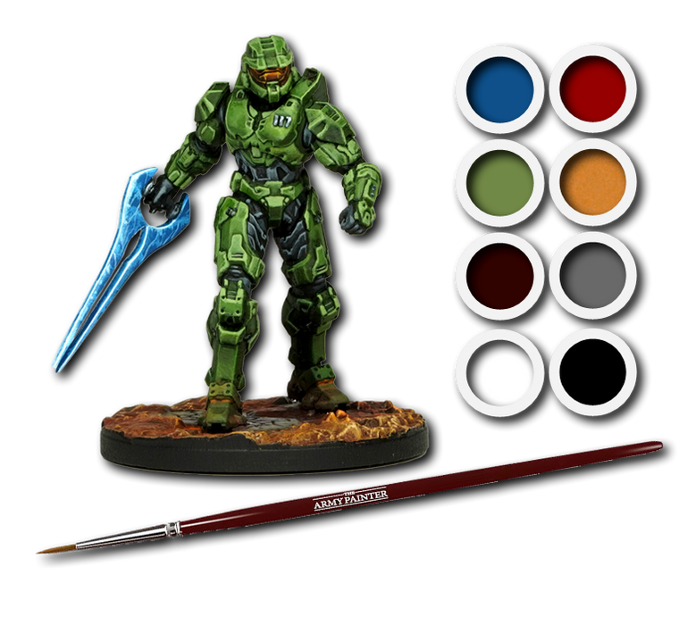 Mantic Games MGHA105 HALO Flashpoint - Master Chief Paint Set