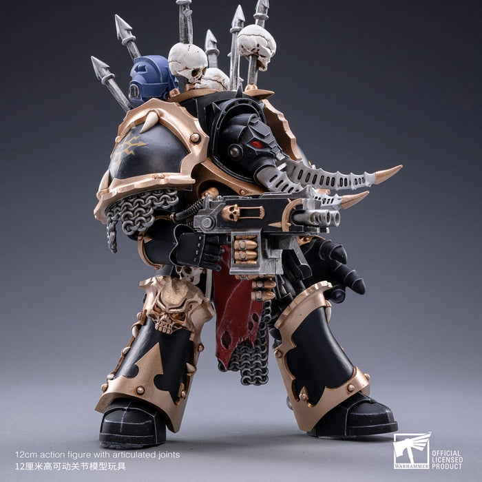 Warhammer Collectibles JT2092 1/18 Scale Black Legion Khalos the Ravager