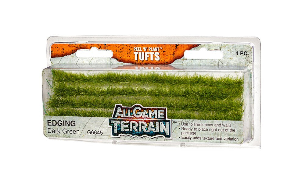 Woodland Scenics G6645 Dark Green Edging All Game Terrain (8938446487789)