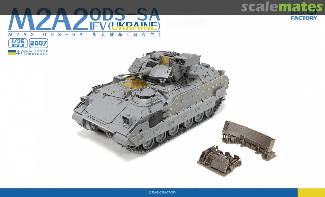 Magic Factory 2007 1/35  Bradley M2A2 ODS-SA IFV 47 Mechanized Brigade Ukraine