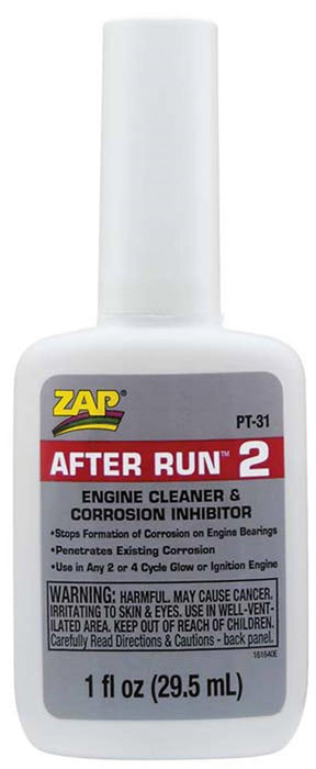 ZAP PT31 After Run Oil 2 1OZ