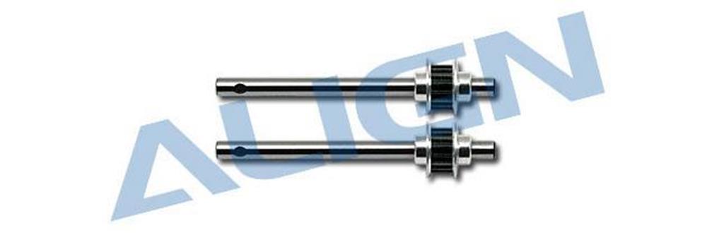 xzAlign H25075 Metal Tail Rotor Shaft Assembly T-Rex 250