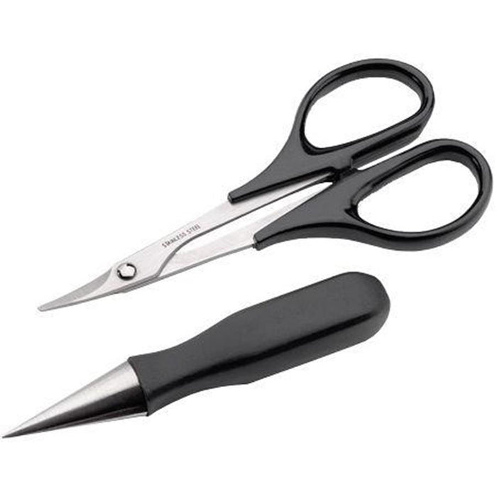 Dubro 2330 Body Reamer and Curved Scissor Set 2pce