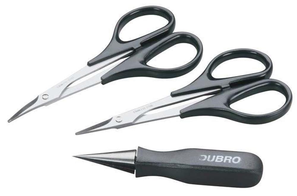 Dubro 2331 Body Reamer with Curved & Straight Scirssors