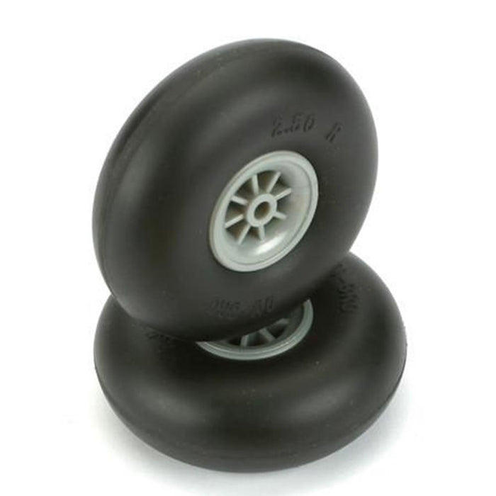 Dubro 250R SMOOTH WHEELS 2-1/2 IN