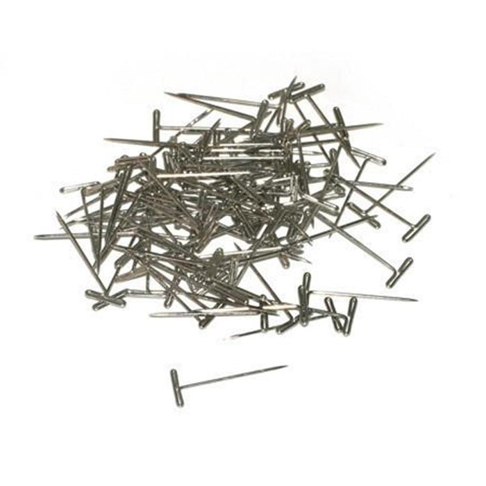 Dubro 252 Nickel Plated T-Pins 1.00" (25.4mm) - 100/pkg