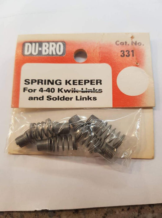 Dubro 331 (DISC) Spring Keepers 4-40 Kwik