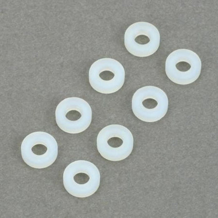 Dubro 635 4-40 Nylon Flat Washers (8/pkg)