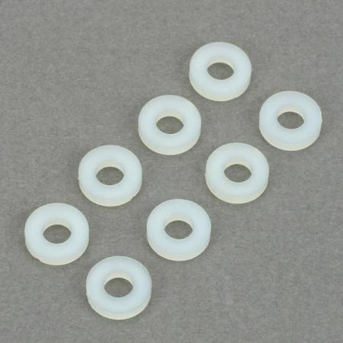 Dubro 636 NYLON FLAT WASHERS 6-32