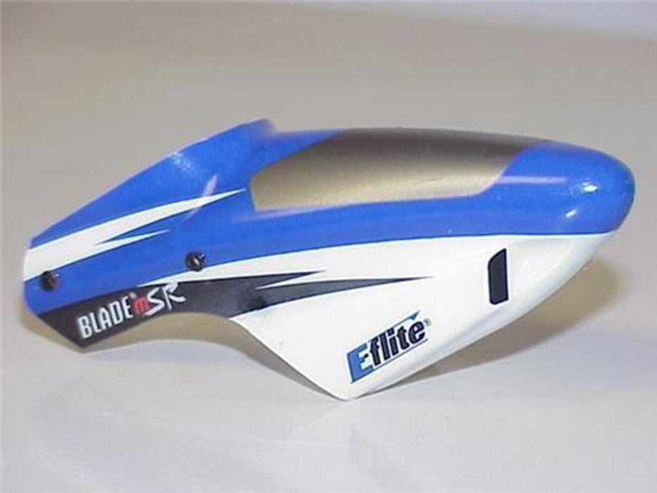 E-Flite EFLH3018 Complete Blue Canopy with/Vertical Fin: BMSR