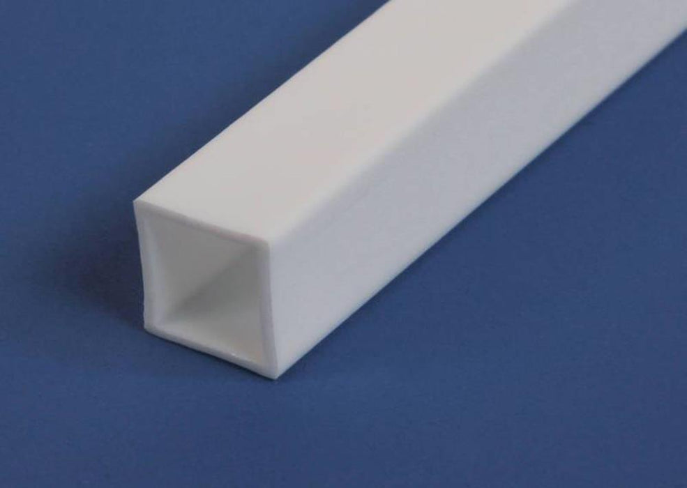 Evergreen 252 Styrene Square Tubing (1/8 X 14") - 3 pieces