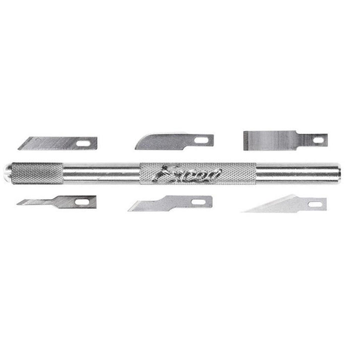 Excel Tools 19064 #1 Knife with 6 Assort Blades