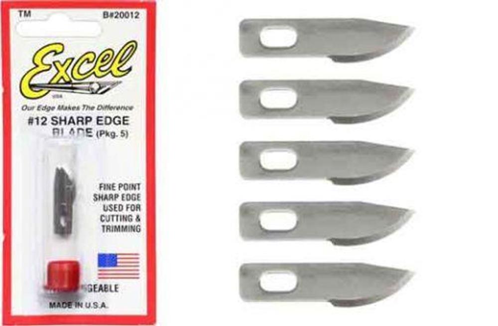 Excel Tools 20012 #1 Mini Curved Blades Pk5