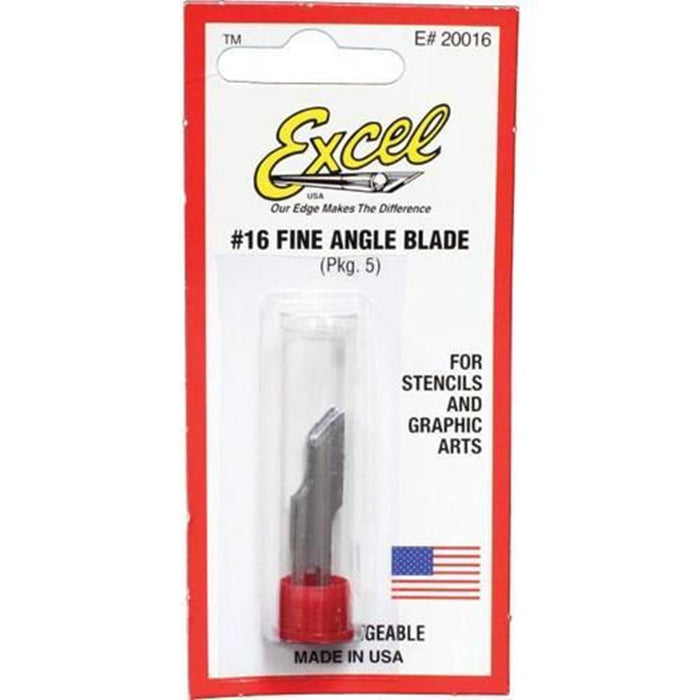 Excel Tools 20016 #16 Stencil Edge Blades PK5