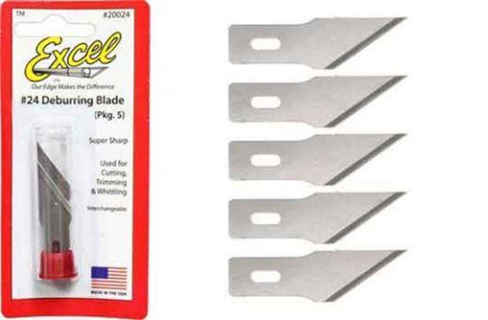 Excel 20024 #24 Deburring Blades (5 Pcs)