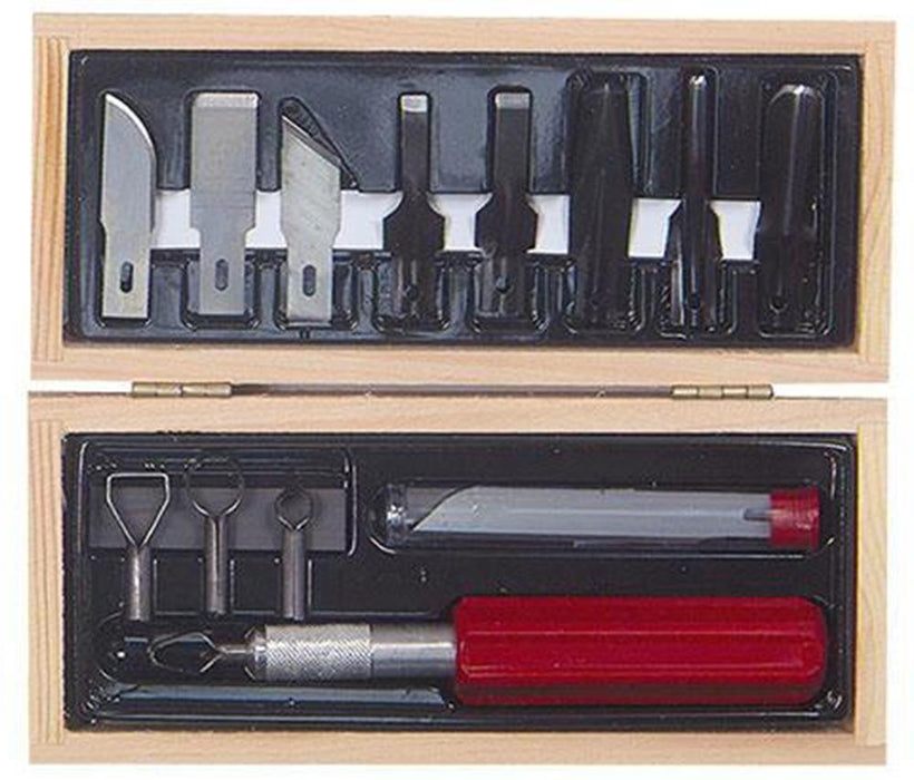 Excel Tools 44384 Woodworking set w/14 Ass Bl
