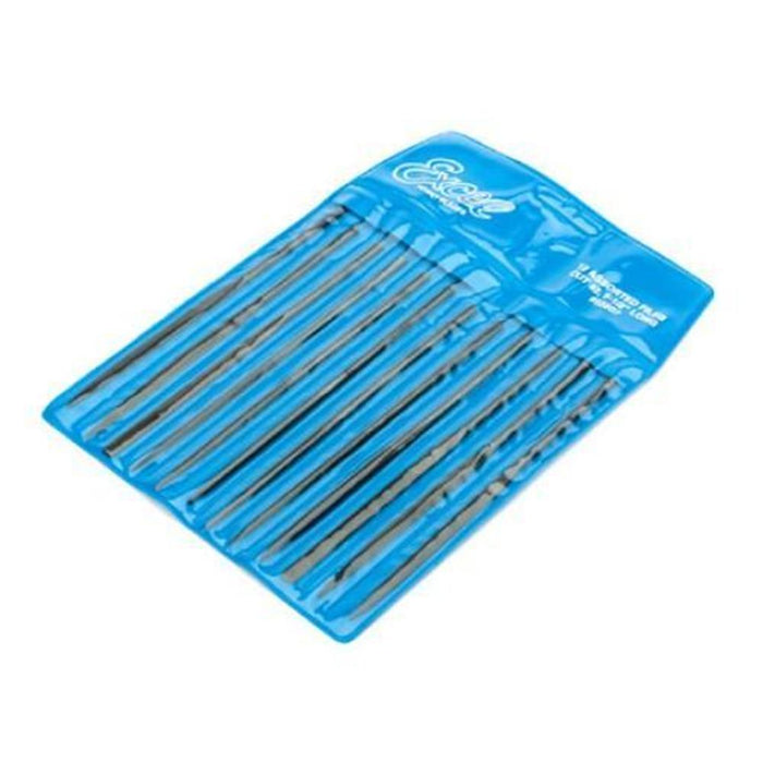 Excel Tools 55607 Needle Files 12 Ass. in Pouch