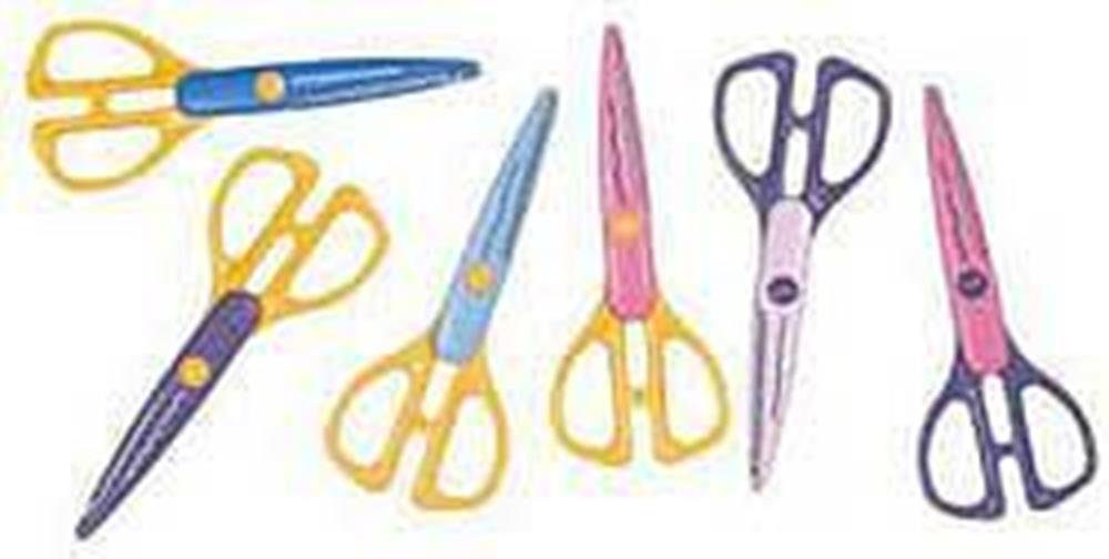 zExcel Tools 55650 Craft Scissors: Zig Zag Cut