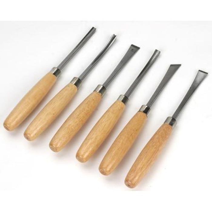 Excel Tools 56011 Beginner's 6-Piece Woodcarving Set