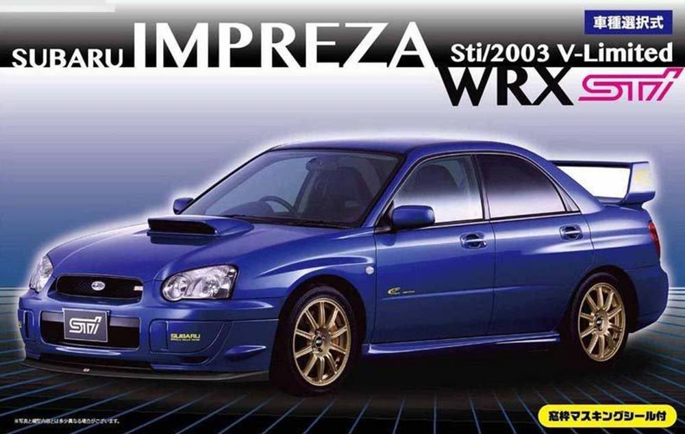 Fujimi 039404 1/24 Impeza WRX STI V-Limited