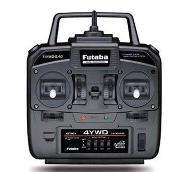 Futaba ATTACK 4YWD 4-Channel 2.4GHz FHSS Transmitter w/R214GF-E Receiver