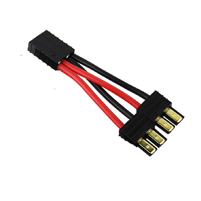 Helios - Adapter Lead / Charge Cable - Traxxas(Female) To 2x Traxxas (Parallel Adapter)(Male)