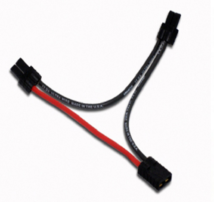 Helios - Adapter Lead / Charge Cable - 2x Traxxas(Male) To Traxxas (Series Adapter)(Female)