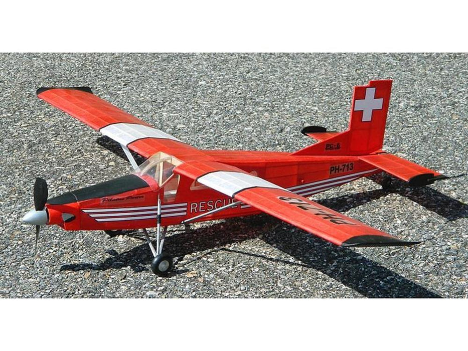 Guillows #304LC 1/24 PC-6 Porter - Balsa Flying Kit