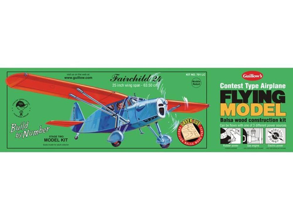 Guillows #701LC 25" Fairchild - Balsa Flying Kit