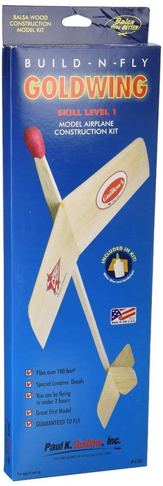 Guillows #4101 Build-N-Fly: GLUE Goldwing - Balsa Glider