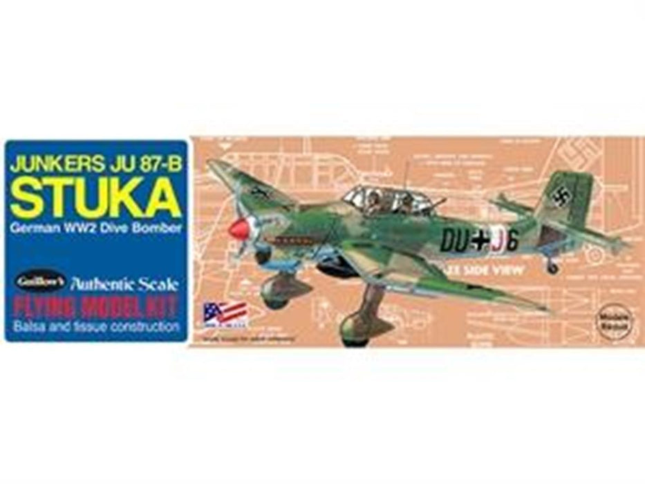 Guillows #508 1/30 Ju 87B Stuka - Balsa Flying Kit