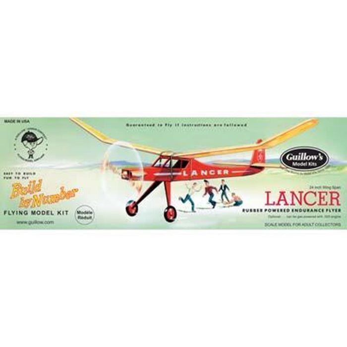 Guillows #604 24" Lancer - Balsa Flying Kit