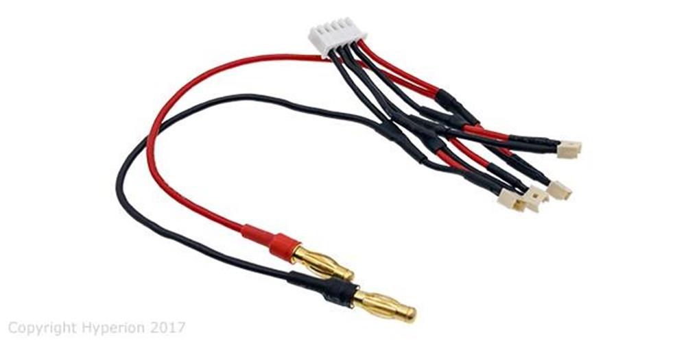 Hyperion HP-CHGBLCL-UM4PS Series Charge & Balancing Cable for 4pcs UM 1S LiPo (4