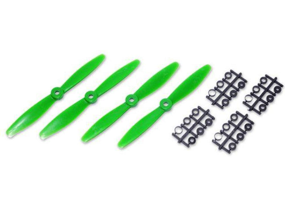 xHyperion HP-P05046GSET2 5X4.6 Bullnose Style Prop Green (CW & CCW 2 pairs)