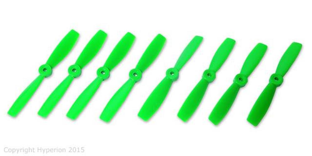 xHyperion HP-P05046GSET4 5X4.6 Bullnose Style Prop Green (CW & CCW 4 pairs)