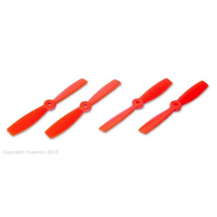 xHyperion HP-P05046OSET2 5X4.6 Bullnose Style Prop Orange (CW & CCW 2 pairs)