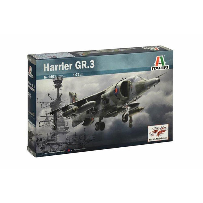 Italeri 1/72 1401 Harrier Gr.3 Falklands War Anvry