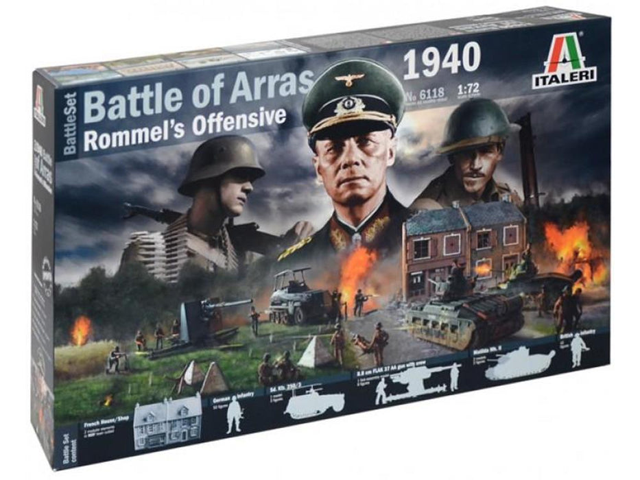 zItaleri 6118 1/72 BATTLE OF ARRAS - ROMMEL