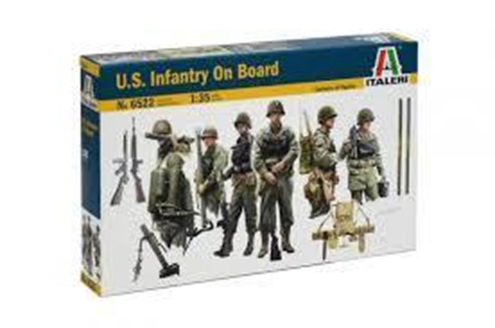 Italeri 6522  1/35 US INFANTRY ON BOARD