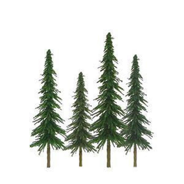 JTT Scenery 92027 Scenic Spruce 4 - 6" (101.6 - 152.4 mm) - 24 Pack