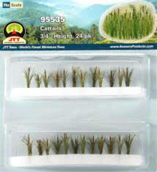 JTT Scenery 95535 3/4 Cattails (24)