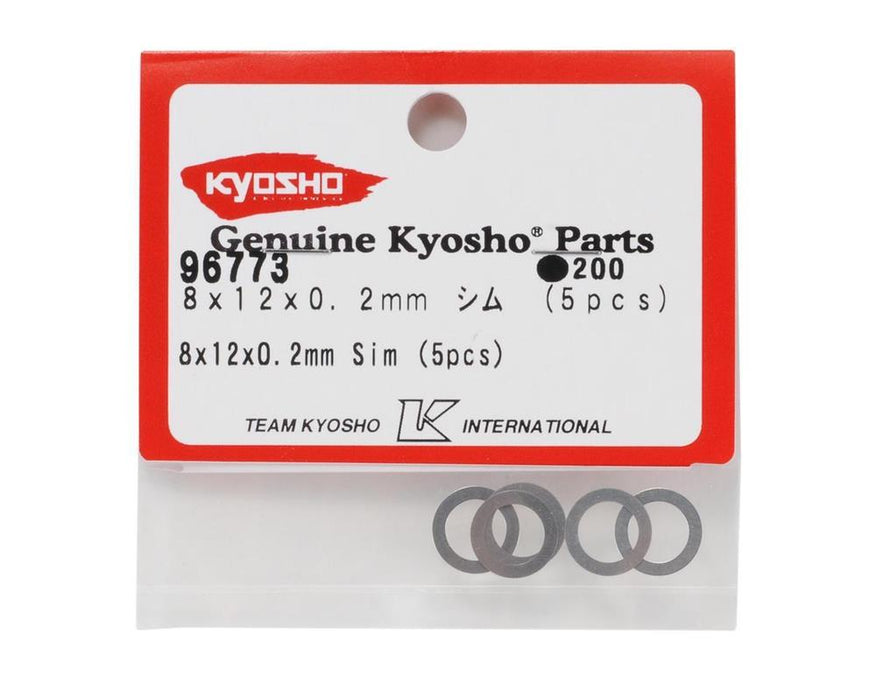 Kyosho 96773 8x12x0.2 Shims Repl.BS053