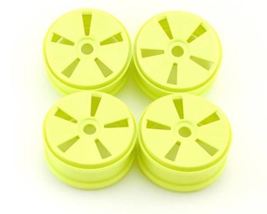 Kyosho IFH001KY 1/8 Dish Wheel Yellow (4)
