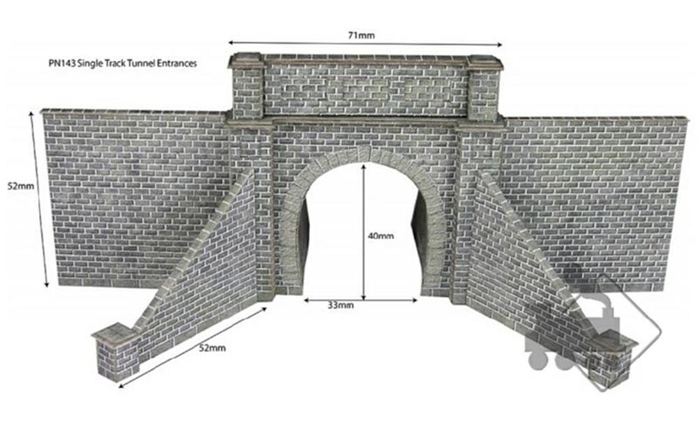 Metcalfe PN143 N Single Brick Tunnel Entrances Kit