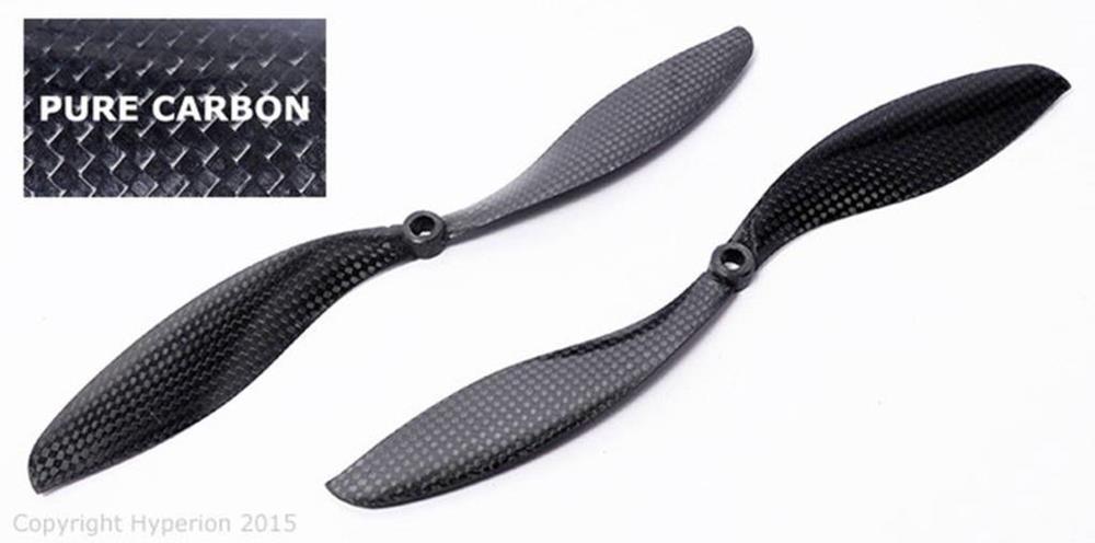 xMultione M1-P100047CF 10.0x4.7 CarbonFibre CW/CCW Propeller Pair