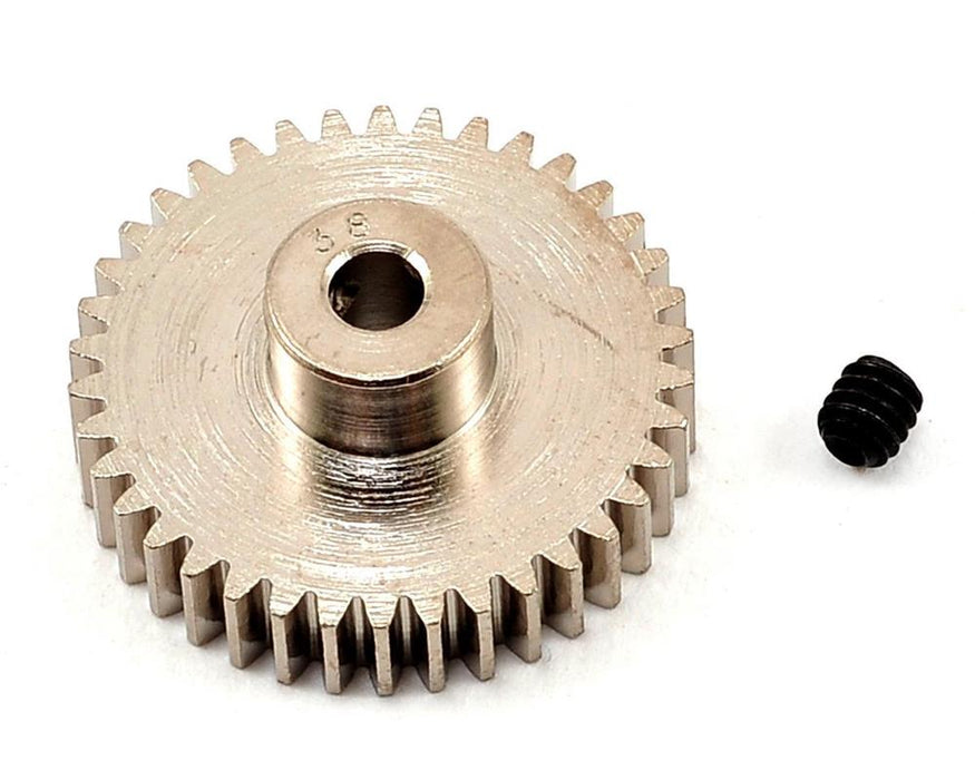 Robinsons Racing RRP1038 Nickel-Plated 48-Pitch Pinion Gear 38T